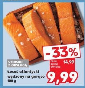 Łosoś wędzony na gorąco promocja