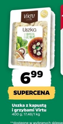 Uszka z kapustą i grzybami  promocja w Netto