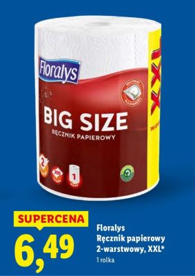 Ręcznik papierowy 2-warstwowy, XXL promocja w Lidl