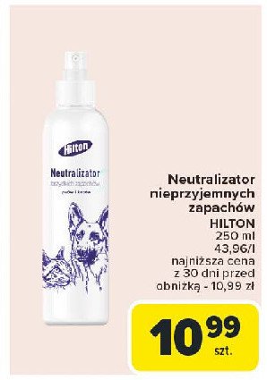 Neutralizator nieprzyjemnych zapachów Hilton promocja w Carrefour