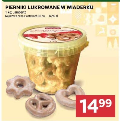 Pierniki lukrowane w wiaderku promocja w Stokrotka
