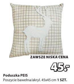 Poduszka PEIS poszycje bawełna/akryl promocja w Jysk