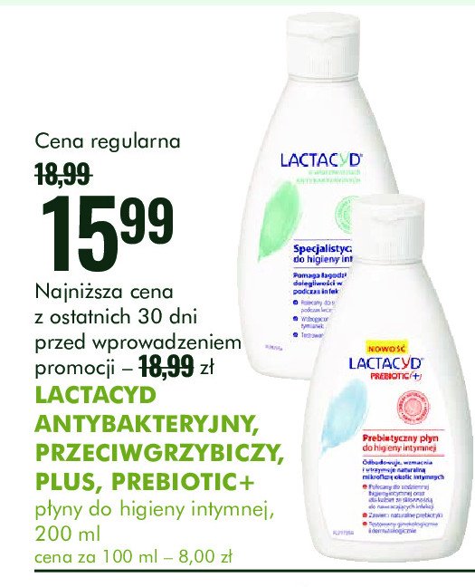 Żel do higieny intymnej z pompką Lactacyd fresh promocja