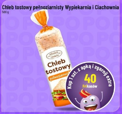 Chleb tostowy pełnoziarnisty Wypiekarnia i Ciachownia promocja w POLOmarket