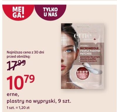 Plastry na wypryski erno 9 szt. promocja w Rossmann