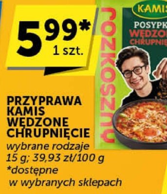 Przyprawa Kamis wędzone chrupnięcie promocja w ABC