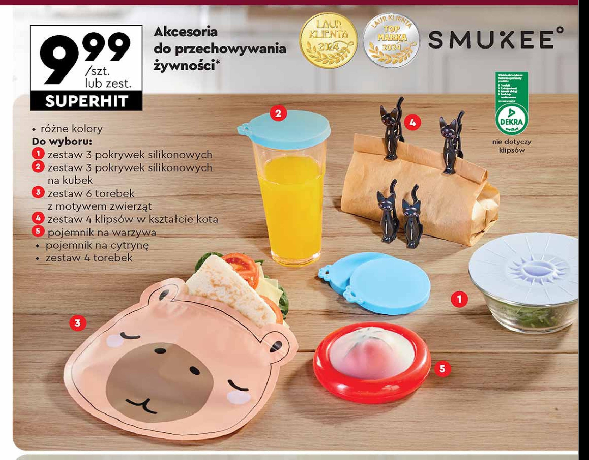 Pojemnik na warzywa Smukee promocja w Biedronka