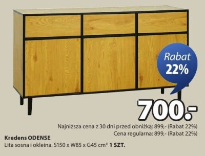 Kredens ODENSE promocja w Jysk