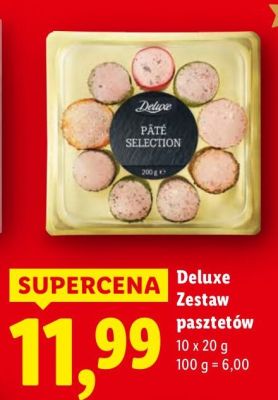 Pasztet Zestaw pasztetów promocja w Lidl