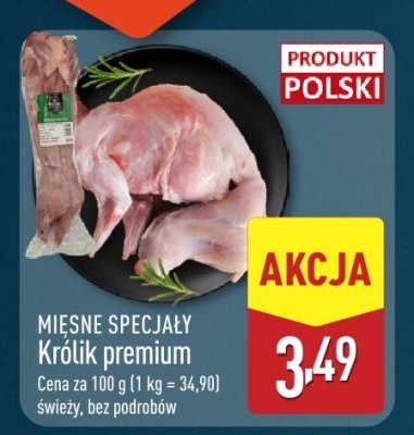 Królik premium  promocja w Aldi