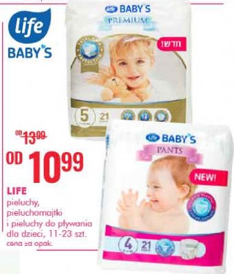 Pieluszki 5 premium Life baby Life (super-pharm) promocja