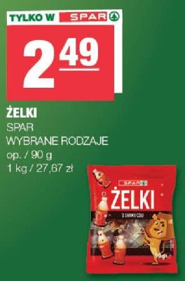 Żelki promocja w SPAR