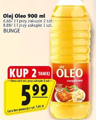 Olej Oleo promocja w Prim Market