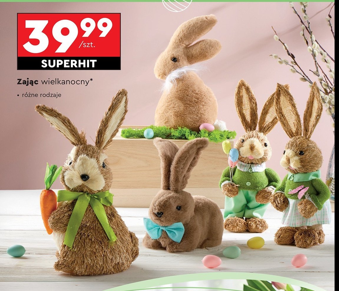 Zajac wielkanocny promocja