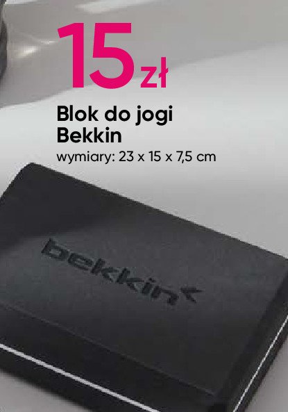 Blok do jogi Bekkin promocja w Pepco