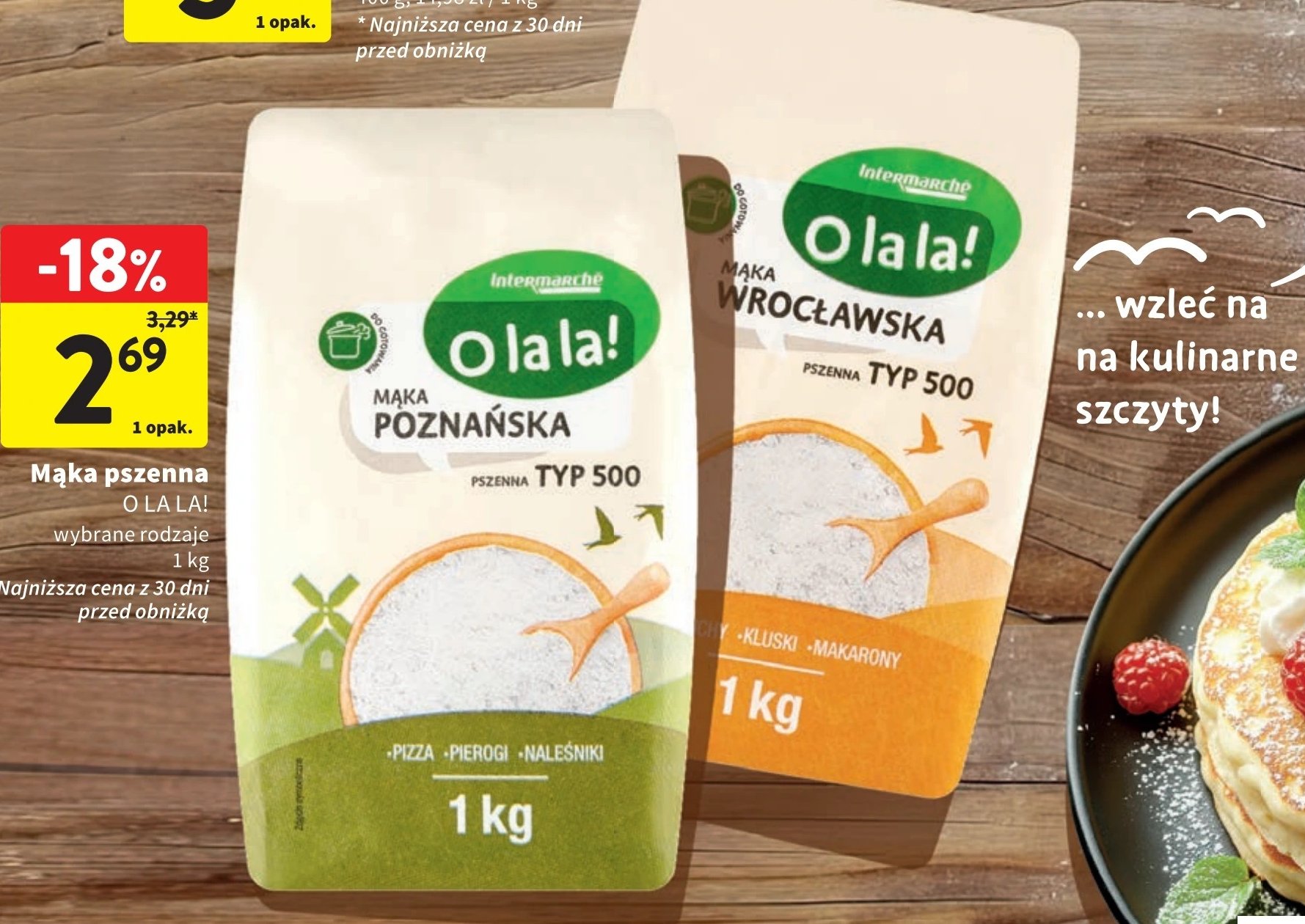 Maka poznańska O la la! promocja w Intermarche