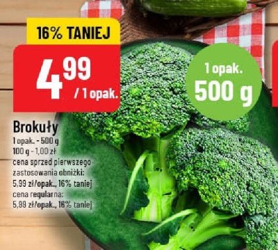 Brokuły promocja w POLOmarket