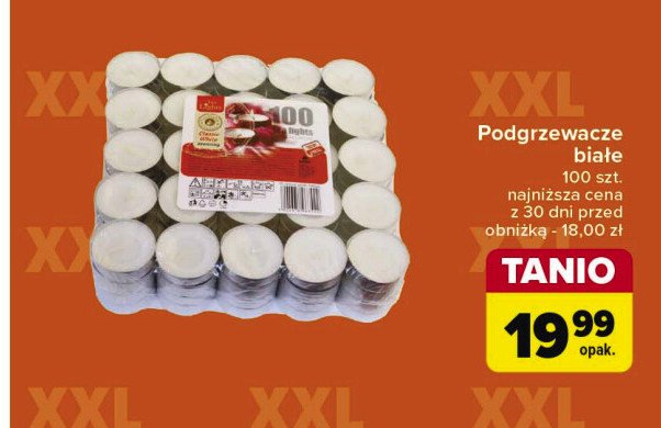 Podgrzewacze bia艂e Admit promocja