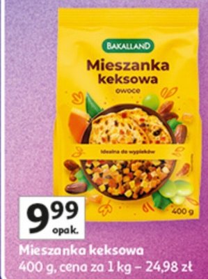 Mieszanka keksowa Bakalland 400 g promocja w Auchan