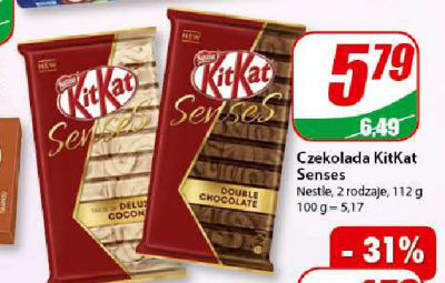Czekolada kokosowa Kitkat senses promocja