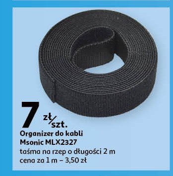 Organizer do kabli mlx2327 Msonic promocja w Auchan