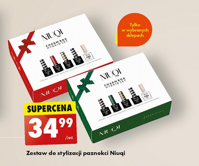 Zestaw do stylizacji paznokci Niuqi promocja