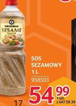 Sos sezamowy Kikkoman 1l promocja w Selgros