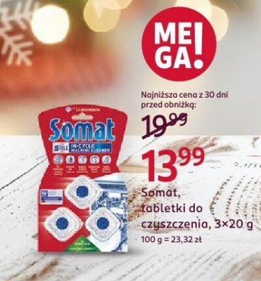 Tabletki do czyszczenia, 3x20 g promocja w Rossmann