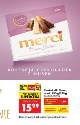 Kolekcja czekoladek z musem promocja w Biedronka