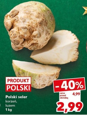 Seler korzeń, luzem promocja w Kaufland