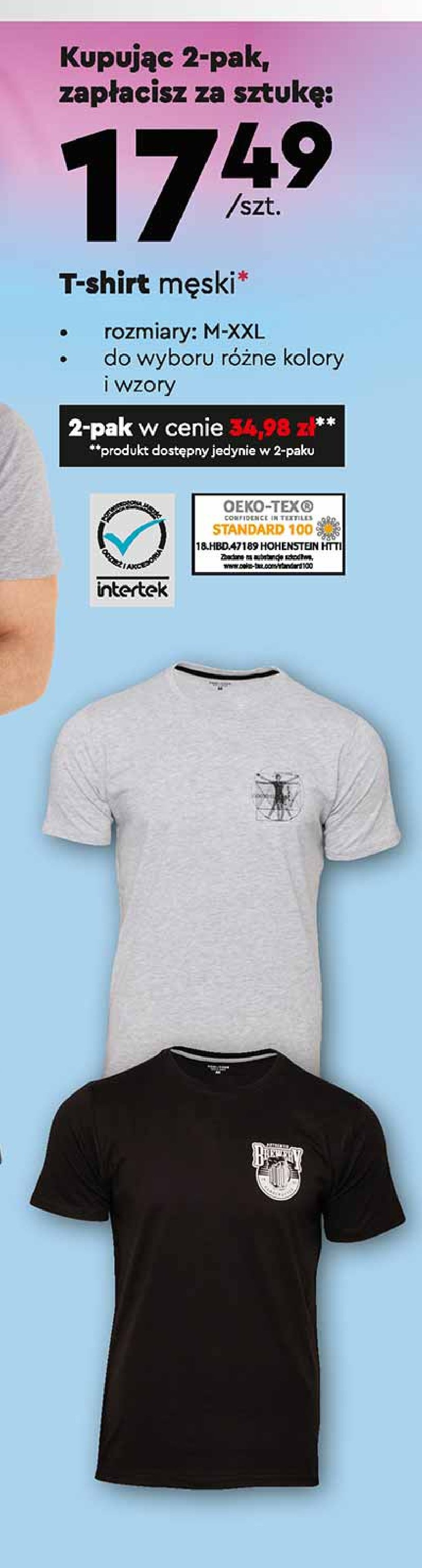 T-shirt męski m-xxl Tom & rose promocje