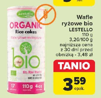 Wafle ryżowe bio LASTELLO promocja