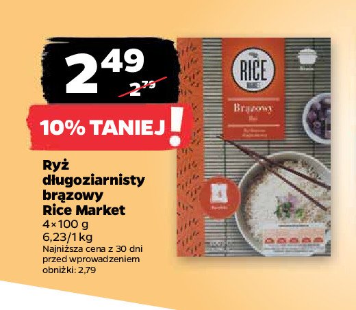 Ryż brązowy Rice market promocja