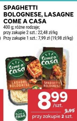 Spaghetti bolognese promocja w Stokrotka