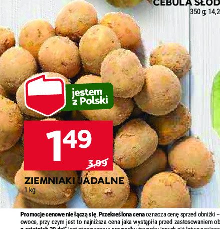 Ziemniaki promocja w Stokrotka