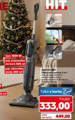 Odkurzacz parowy 3 w 1 SWITCH ON promocja w Kaufland