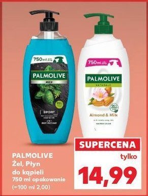 Żel pod prysznic sport 3w1 Palmolive for men promocja w Kaufland