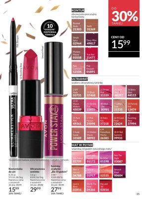 Ultramatowa szminka Avon promocja w AVON