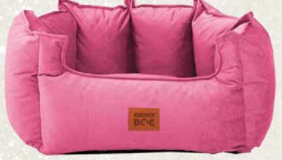 Legowisko dla psa lub kota różowe promocja w Bricomarche