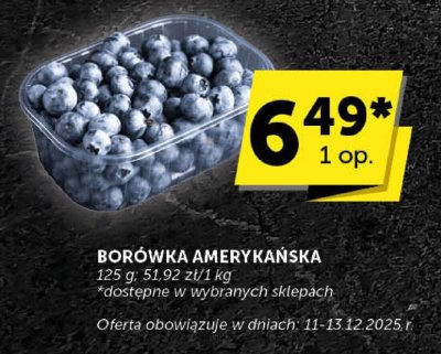 Borówka amerykańska promocja w ABC