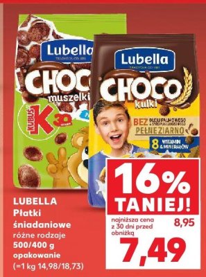 Płatki śniadaniowe różne rodzaje promocja w Kaufland