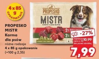Karma dla psa z wołowiną PROPESKO promocja