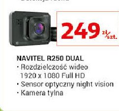 Wideorejestrator r250 dual Navitel promocja