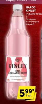 Napój KINLEY Pink wybrane rodzaje promocja w Euro Sklep