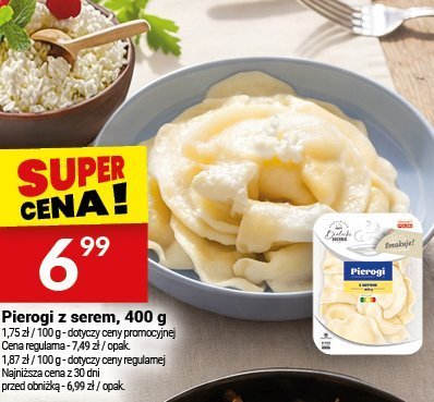 Pierogi z serem, 400 g promocja w Twój Market