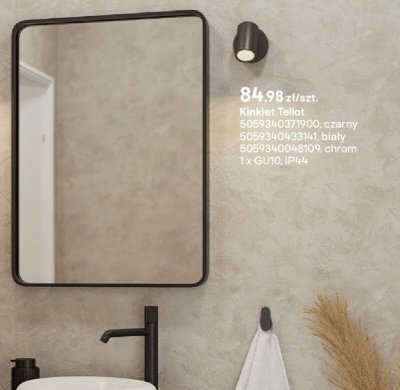 Kinkiet Tellot promocja w Castorama