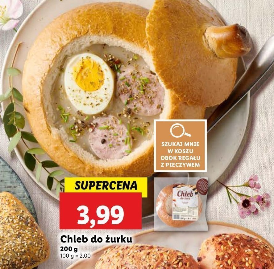 Chleb do żurku promocja