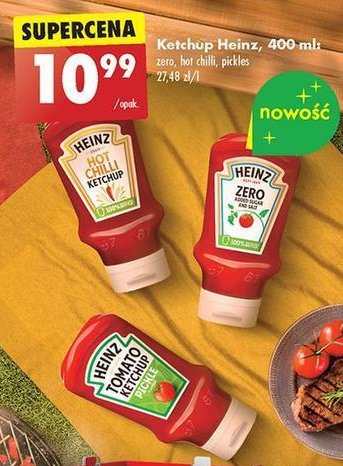 Ketchup hot chilli Heinz promocja w Biedronka