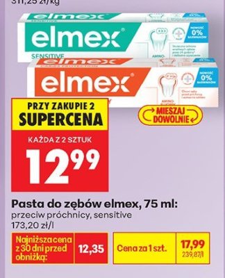 Pasta do zębów przeciw próchnicy promocja w Biedronka