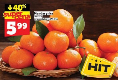 Mandarynka promocja w TOPAZ